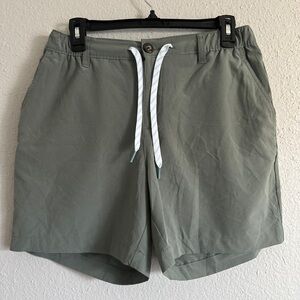 Chubbies 6” Green Casual Shorts with Drawstring